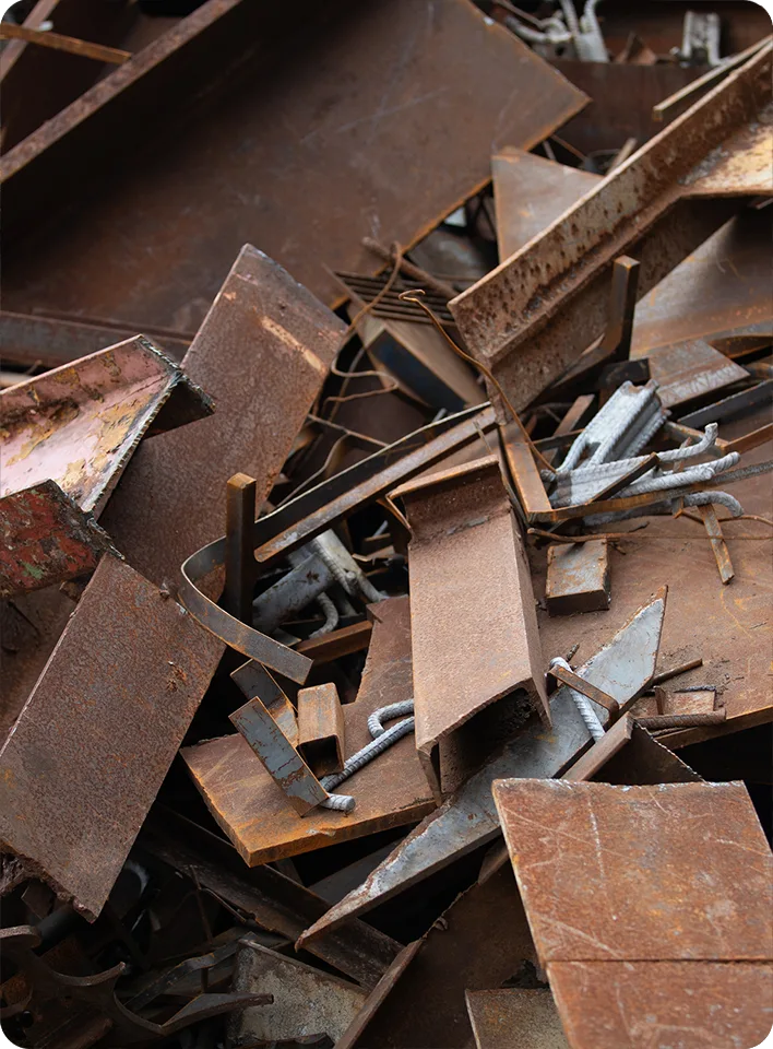 Heavy melting scrap (HMS 1/2) for smelters – เศษเหล็กหลอม HMS 1/2 สำหรับโรงหลอมโลหะ